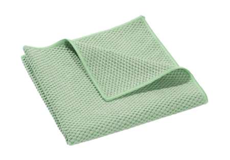Image de LAVETTE MICROFIBRE RECYCLEE PRO VERTE 40X38CM - SACHET DE 5