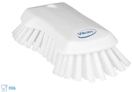 Image de BROSSE PAPILLON A MAIN XL 230 MM TRES DUR BLANC