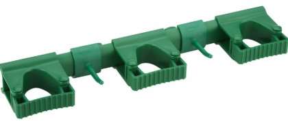 Image de SUPPORT MURAL HYGIENIQUE HI-FLEX 420 MM VERT FONCE