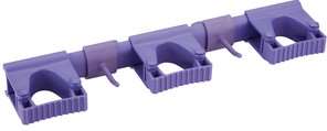 Image de SUPPORT MURAL HYGIENIQUE HI-FLEX 420 MM VIOLET