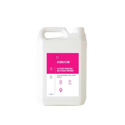 Image de GLOBALFLOW NETTOYANT PROBIOTIQUE SANITAIRES 5L ECOLABEL