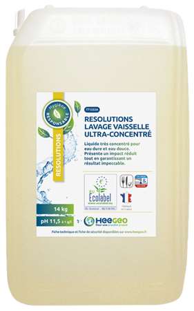 Image de RESOLUTIONS LAVAGE ULTRA CONCENTRE 14 KG NORDIC ECOLABEL