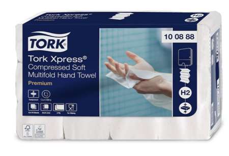 Image de EM TORK XPRESS COMPRESSES DOUX 2P 32X21 (Colis de 2040)
