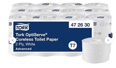 Image de PH SANS MANDRIN OPTISERVE BLANC 2P T7 ECOLABEL (Colis de 24)