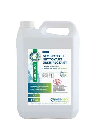 Image de GEOBIOTECH NETTOYANT DESINFECTANT SURFACES 5L ECOCERT