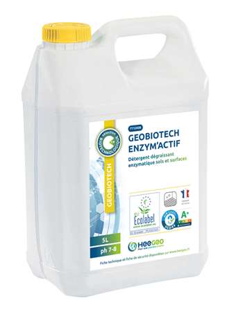 Image de ENZYM'ACTIF DETERGENT DEGRAISSANT ENZYMATIQUE 5L