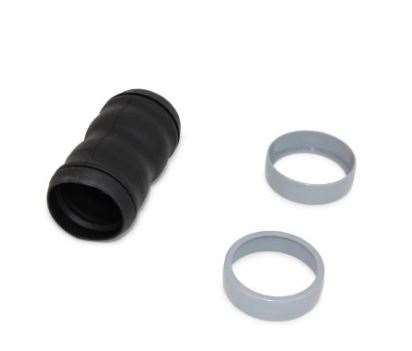 Image de ENSEMBLE MANCHON NOIR 32 MM