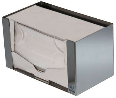 Image de DISTRIBUTEUR INOX POUR MASQUES CHIRURGICAUX