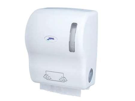 Image de DISTRIBUTEUR ESSUIE-MAINS AUTOCUT BLANC