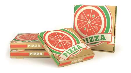 Image de BOITE A PIZZA KRAFT BRUN 31X31X4 COLIS DE 100