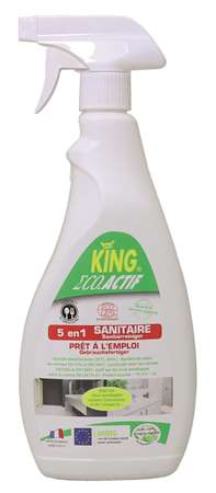 Image de SANITAIRE 5EN1 PAE PARFUME KING ECO ACTIF 750ML ECOCERT