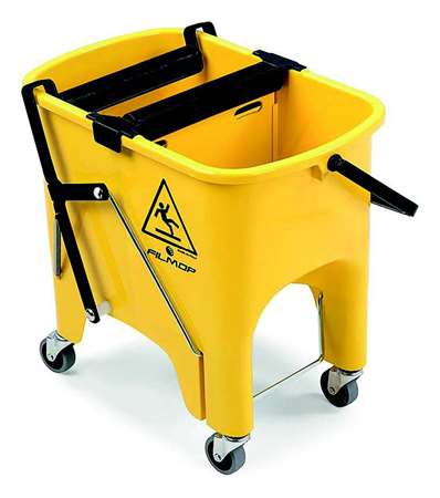 Image de SEAU DE LAVAGE BI-BACS ROCKET WHEELS 2X8L