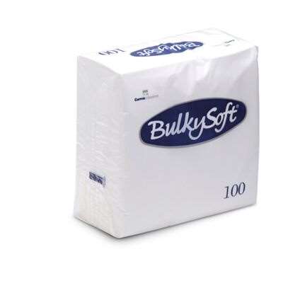 Image de SERV OUATE 2P 40X40 BLANCHE  ECOLABEL (Colis 2000)