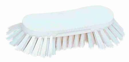 Image de BROSSE PAPILLON POLYESTER MI-DUR BLANC