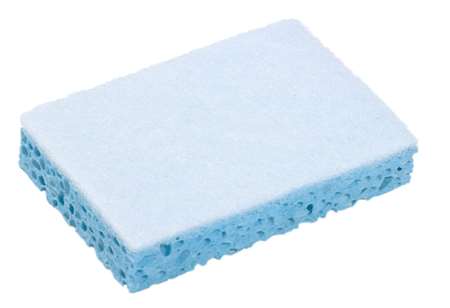Image de TAMPONGE BLANC/BLEU SPONREX 79 LOT DE 10