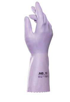 Image de GANT LATEX NATUREL JERSETTE 307 MAUVE T6 LA PAIRE