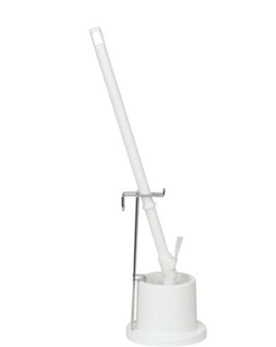 Image de BROSSE SANITAIRE ERGONOMIQUE 720mm SOUPLE BLANCHE