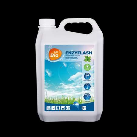 Image de POLBIO ENZYFLASH DESTRUCTEUR D'ODEURS INSTANTANE     5L