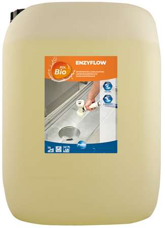 Image de POLBIO ENZYFLOW NETTYANT BIOTECHNOLOGIQUE BAC A GRAISSE  20L