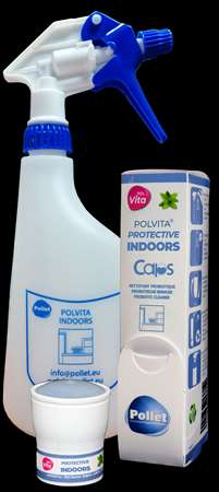 Image de POLVITA PROTECTIVE INDOORS CAPS NET.PROBIOTIQUE SURF. x16