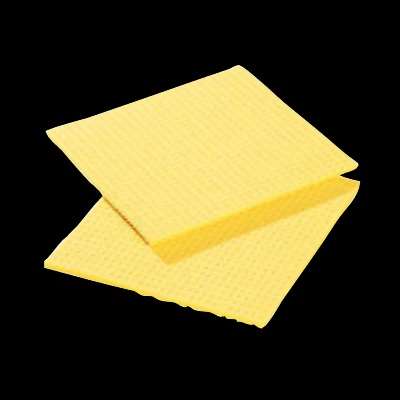 Image de CARRE EPONGE JAUNES 206X185 (Lot de10)