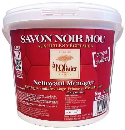 Image de SAVON NOIR SEAU DE 5 KG