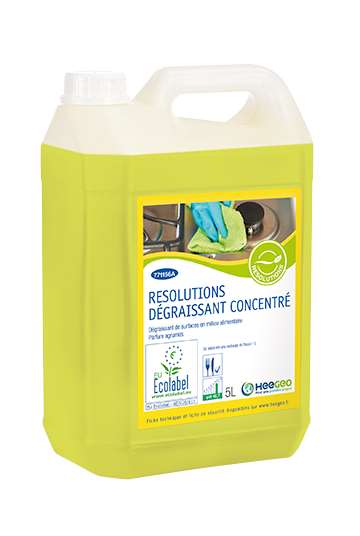 Image de RESOLUTIONS DEGRAISSANT AGRUME CONCENTRE ECOLABEL 5 L