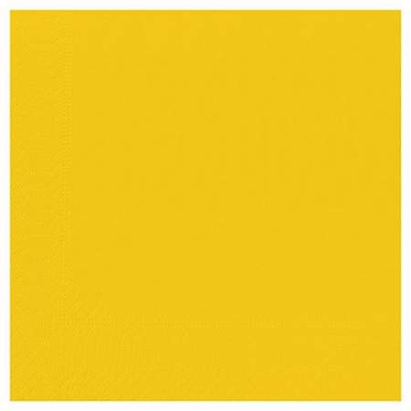 SERV OUATE 2P 39X39 JAUNE CITRON (Colis de 1800)