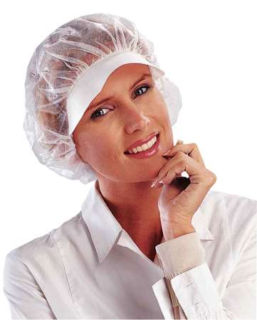 Image de CHARLOTTE A VISIERE PLP NON TISSE BLANC (Boîte de 100)