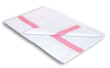 Image de 12 TORCHONS ECRU 100% COTON