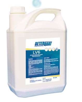 Image de NETTOYANT PLAGE PISCINE DETERQUAT LV6 BACT FONGICIDE 5L
