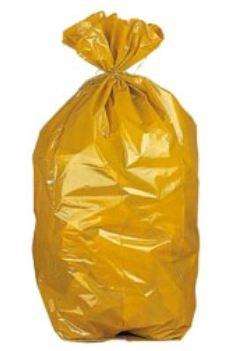 Image de SAC A DECHET 050L JAUNE HD 13µ (Carton de 500)
