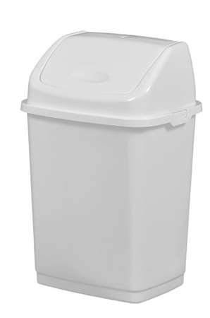 Image de POUBELLE COUVERCLE BASCULANT PLAST 10 L