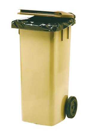 Image de HOUSSE CONTENEUR 1100L NOIR BD 40µ (Carton de 50)