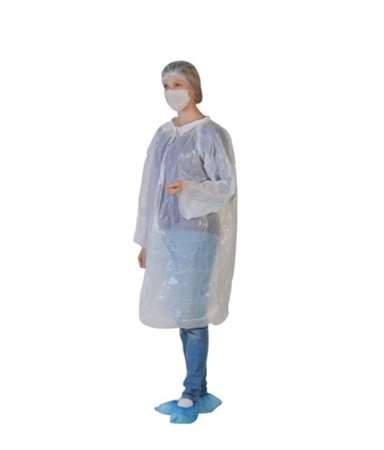 Image de KIT VISITEUR (Blouse masque charlotte surchaussures) (X100)