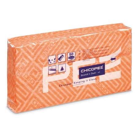 Image de GAZE IMPREGNEE ORANGE 61X30 MASSLIN (Lot de 50)