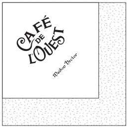 Image de SERV 20X20 BLANCHES LE CAFE DE L'OUEST (Colis de 4000)
