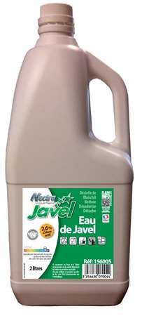 Image de EAU DE JAVEL PARFUMEE EUCALYPTUS BIDON DE 2 L