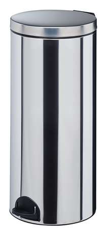 Image de POUBELLE  A PEDALE 30L INOX SEAU ANTIBACTERIEN
