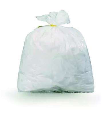 Image de SAC A DECHET 020L BLANC HD 10 µ (Carton de 1000)*